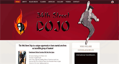 Desktop Screenshot of 34stdojo.com