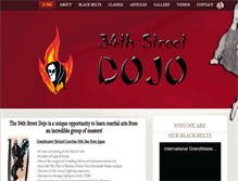 Tablet Screenshot of 34stdojo.com